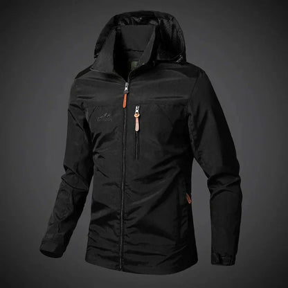Breathable Men's Rain Windbreaker Jacket