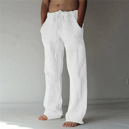 Arthur - Loose linen pants for men