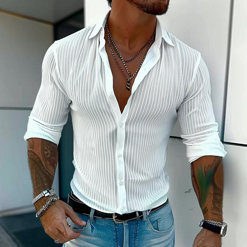 Image of Wilson | Men's Slim Fit Button-Down Shirt
