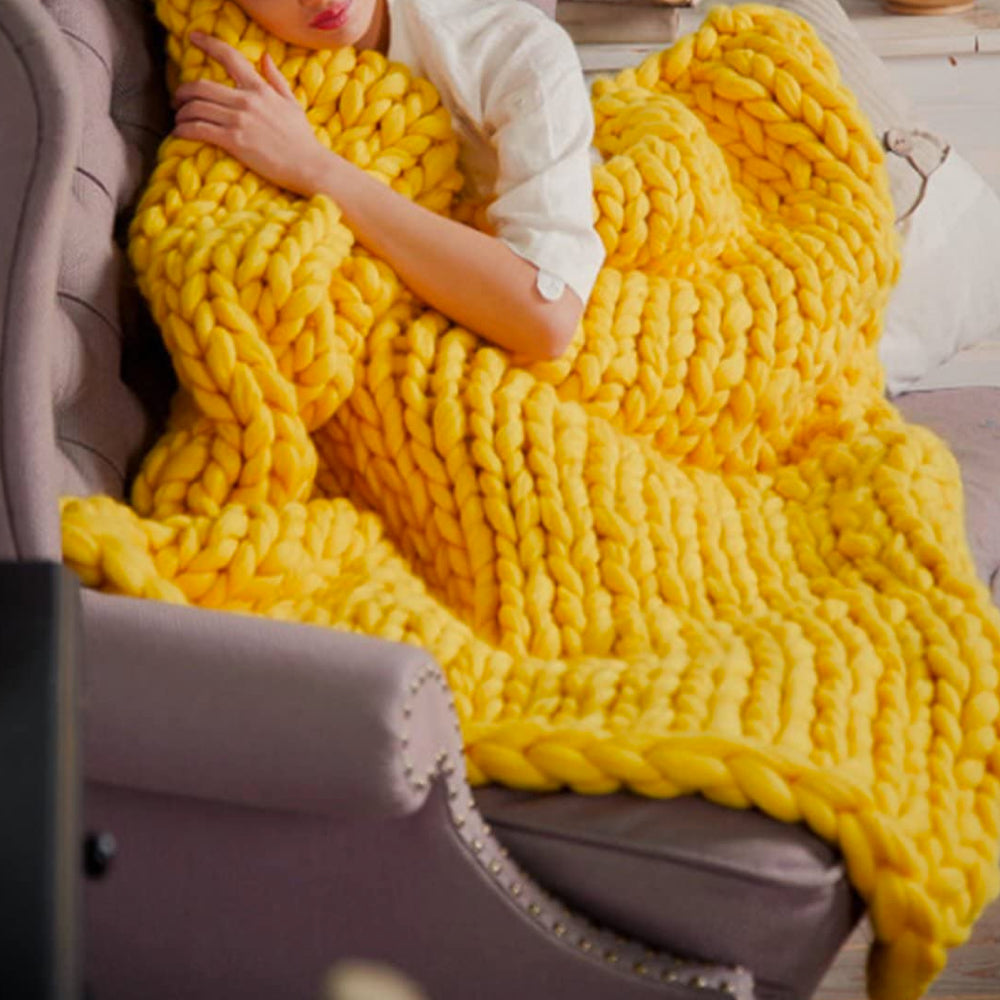 WinterWarm Wool Knitting Kit - Cozy and Comfortable