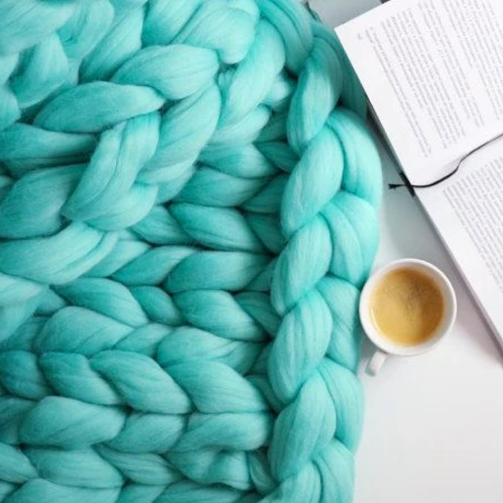 WinterWarm Wool Knitting Kit - Cozy and Comfortable