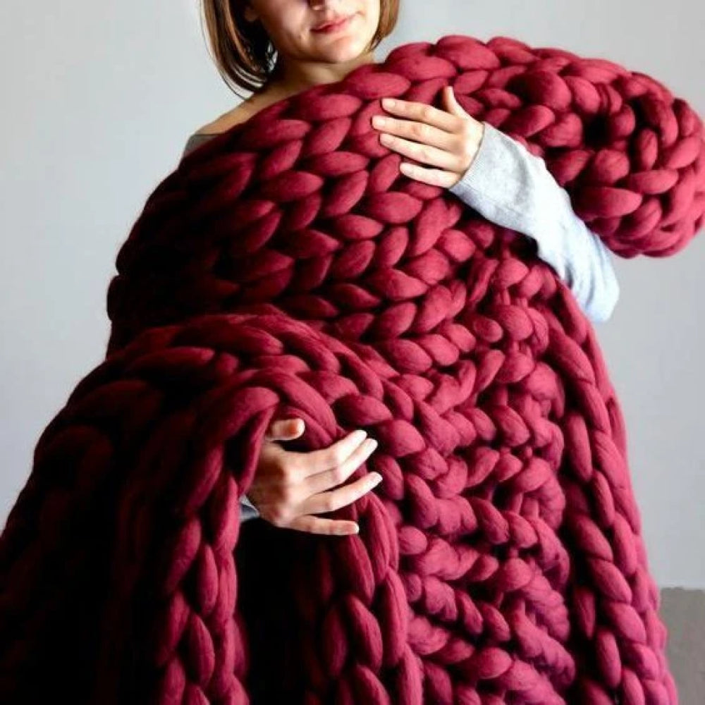 WinterWarm Wool Knitting Kit - Cozy and Comfortable