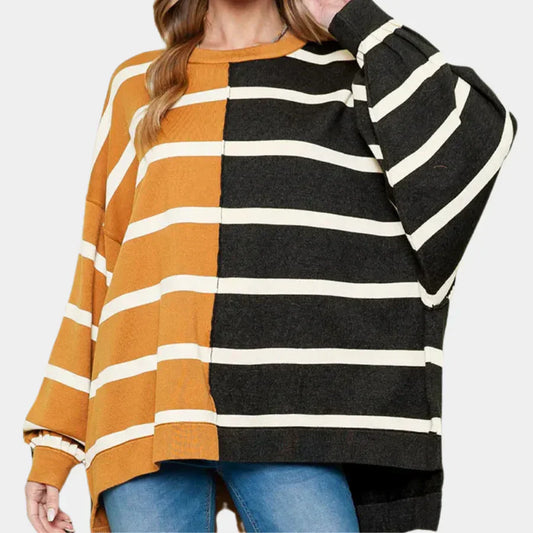 Women's Victoria Casual Striped Jumper