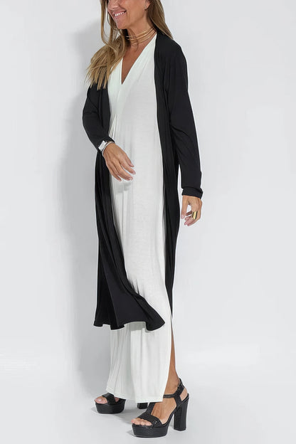 Beautiful Floor Length Dress with Matching Cardigan