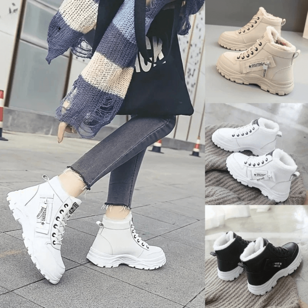 Warm Waterproof Women's Snow Boots