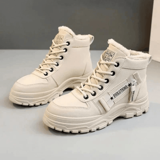 Warm Waterproof Women's Snow Boots - Olytrend